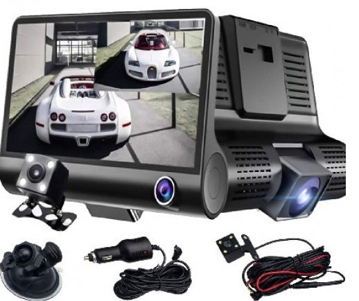 ¡CAMARA DE COCHE DOBLE LENTE!